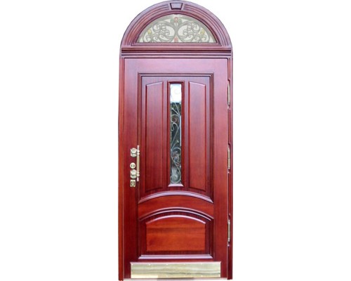 Арочная входная металлическая дверь ВФД 042